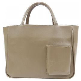 Autre Marque Bolsa de couro JOLIE MIGNON Marrom