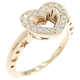 Autre Marque SIRENA AZZURRO Au750 Diamond Ring Pink
