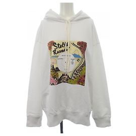 Stella Mc Cartney Stella McCartney Record Hoodie Sweatshirt Weiß