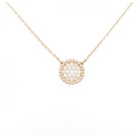 Collana Van Cleef & Arpels Perlée 750 Oro Rosa e Diamante D'oro