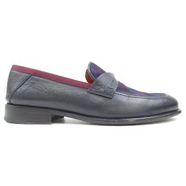 Etro Leather Shoes Blue Navy blue