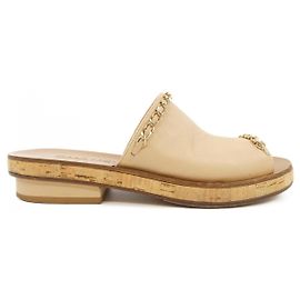 Chanel G32881 Sandals Beige