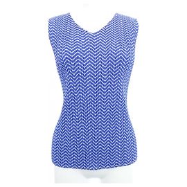 Issey Miyake Pleats Please Top Blue