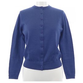 Autre Marque J&M Davidson Strickcardigan Blau Marineblau
