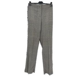 Golden Goose Calça pied de poule Cinza