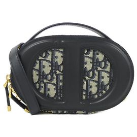 Bolsa oval DIOR OBLIQUE CD SIGNATURE da Christian Dior Azul