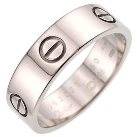 Cartier Love Ring #, WG (White Gold ) White