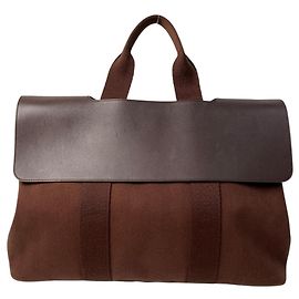 Bolsa tote Valparaiso MM Hermès com bolsa para mulheres Marrom
