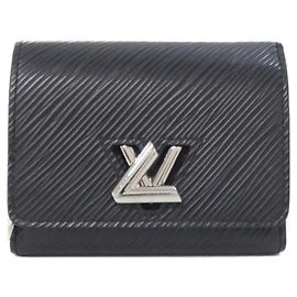 Cartera Compacta XS Epi Twist Louis Vuitton Negro