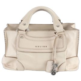 Céline Celine Boogie Handtasche, Carriage Hardware Charm, Lederhandtasche/Shopper, Beige, Damen Beige