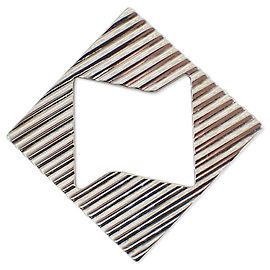 Tiffany & Co Broche Péndulo Cuadrado de Plata Tiffany Plata