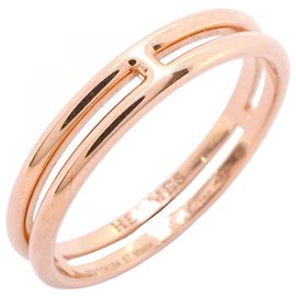 Hermès Hermes Ariane Ring, Pink Gold, Size , Men's, Pink