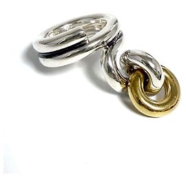 Anello combinato da donna Bottega Veneta, Argento Argento