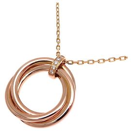 Collar de Mujer Trinity con Diamantes Cartier en Oro Rosa Rosa