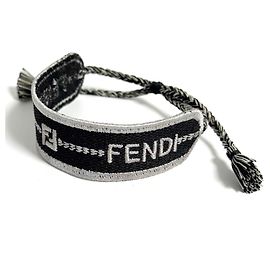 Bracciali Misanga per uomini e donne Fendi Nero