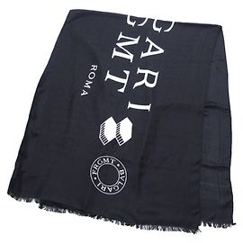 Bulgari Sciarpa BB Large Bvlgari x Fragment Hiroshi Fujiwara Collaboration Nero