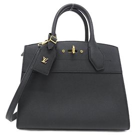 Louis Vuitton City Steamer PM Handbag Black