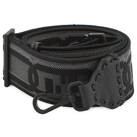 Fendi Schultergurt Sie FF Canvas Leder FENDI Schwarz Schwarz