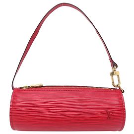 Louis Vuitton Soufflot Accessories Women's Pouch Epi Castilian Red Red