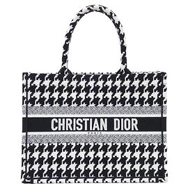 Christian Dior Book Tote Medium Handtasche Schwarz