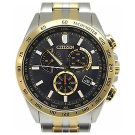 Citizens of Humanity Orologio da Uomo CITIZEN Radio Controllo Drive Solare - Quadrante Nero Nero