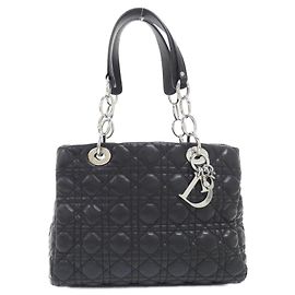 Borsa a Spalla Morbida Christian Dior Nero
