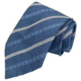 LOUIS VUITTON Corbata Louis Vuitton Rayas Elegantes Corbata Azul Marino % Seda Hombre Azul