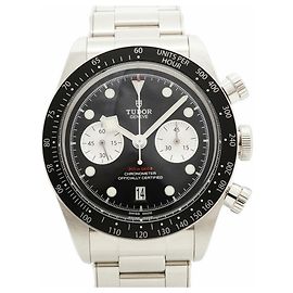 Autre Marque Orologio da Uomo Tudor Black Bay Chrono Dial Nero