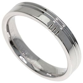 Hermès Allianzring Kelly #, Weißgold, Damen Weiß