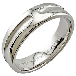 Hermès Hermes Empreinte Ring, , Gold, Women's Ring Silvery