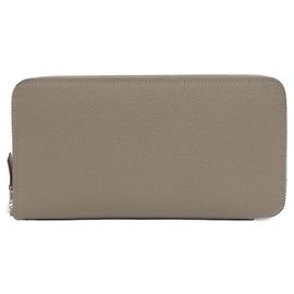 Hermès Hermes EN LIBERTE Silk In Classic Wallet Brown