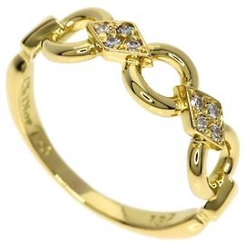 Christian Dior Diamantring, Gelbgold, Damen Gelb