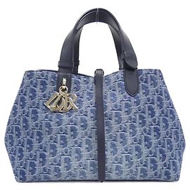 Bolsa DIOR OBLIQUE Toujours Medium Christian Dior Azul