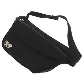 Sac ceinture Burberry ML Shield inutilisé, sac de corps/sac de taille, nylon, noir. Noir