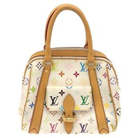 Louis Vuitton Multicolor Priscilla Handtasche Weiß