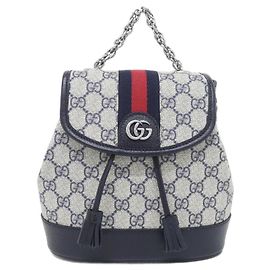 Gucci OPHIDIA Rucksack Blau
