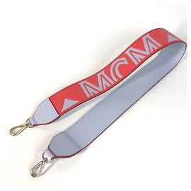 MCM Shoulder Strap Leather Women's Red Purple
