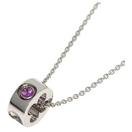 Anhänger Empreinte mit rosa Saphir, Weißgold, Damen LOUIS VUITTON Pink