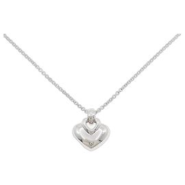 Bulgari Collar Doppio Cuore Bvlgari Blanco