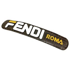 Fendi FILA Fila Zucca Shoulder pads Shoulder strap Brown Brown