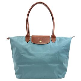 Borsa Tote Le Pliage Longchamp, Materiale in Nylon, Donna Blu