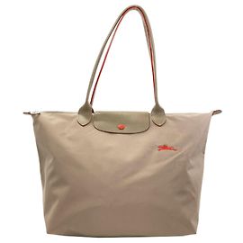 Borsa Longchamp Le Pliage, materiale in nylon, per donne. Marrone