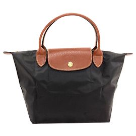 Borsa in nylon Le Pliage di Longchamp per donne Nero