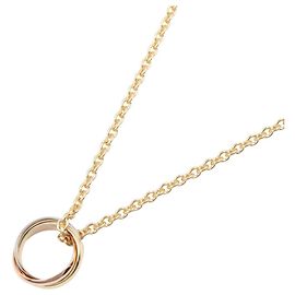 Collana Trinity Mini di Cartier (Oro Giallo) (Argento Oro Rosa Donna Bianco) D'oro