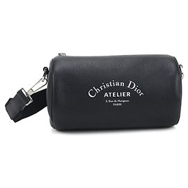Christian Dior DIOR Dior Shoulder Bag Atelier Roller Men's Black Black