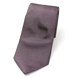 Gravata de seda Christian Dior para homens Marrom