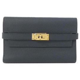 Hermès Hermes Kelly Depriant Medium Wallet Green