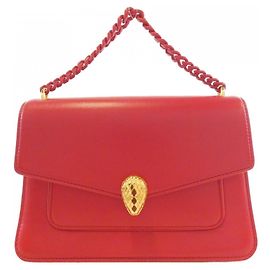 Bulgari Bvlgari Serpenti Forever Handtasche Rot