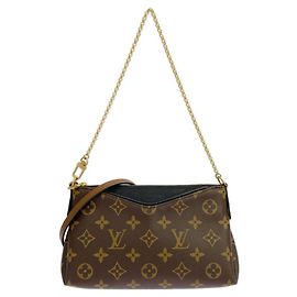Borsa a Spalla Pallas Monogram di Louis Vuitton Nero
