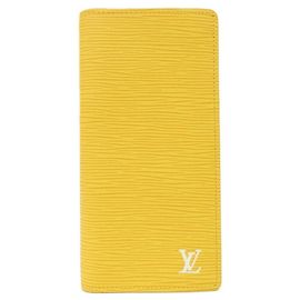 Cartera Brazza Epi Louis Vuitton Amarillo